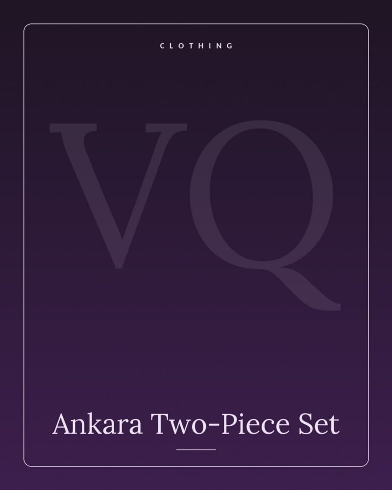Ankara Two-Piece Set