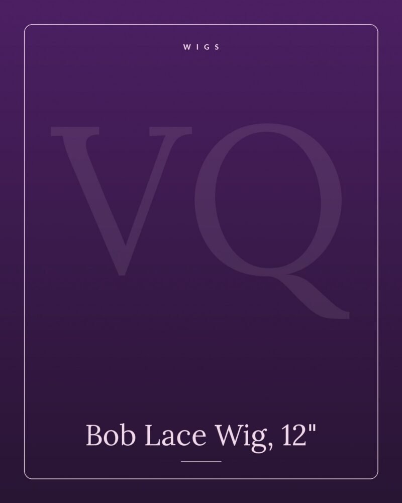 Bob Lace Wig, 12"