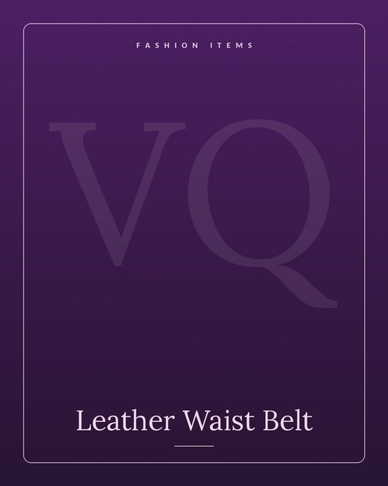 Leather Waist Belt