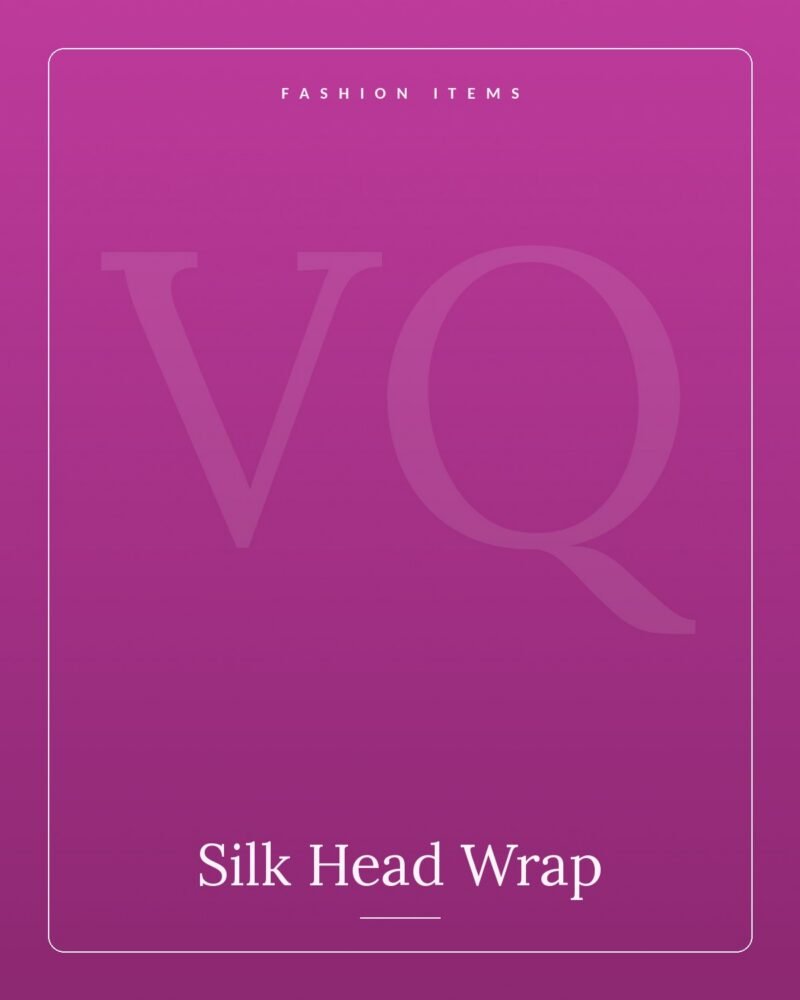 Silk Head Wrap